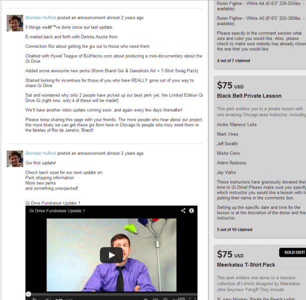 Gi Drive Indiegogo Updates